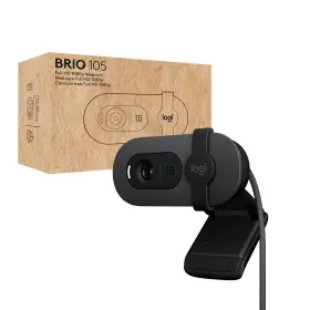 960-001579 Logitech Brio 105 Full Hd 1080p Business Webcam With Auto-light Balance Usb-a