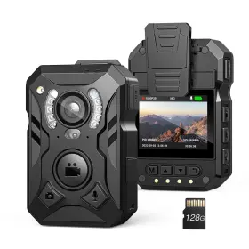 1296p Losfom 6973692208563 Body Camera With Audio Video Record Police Camcorder Night Vision