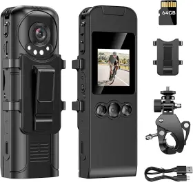 Losfom 973691859438 Police Body Wifi Camera Law Enforcement Mini Worn Loop Recording #2