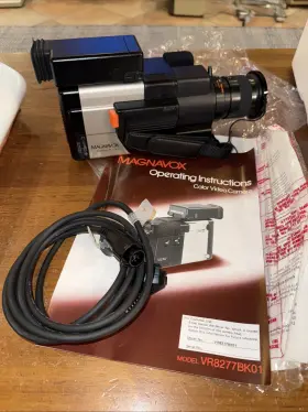Vr8277bk01 Magnavox Color Video Camera