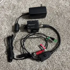 Cv505-mb Marshall Compact Broadcast Pov Camera Hd/sdi 3.7mm 2mp Lens Cable