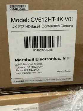 Cv612ht-4k Marshall Camera Model V01