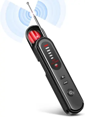 Mikosoru 093337530579 Hidden Camera Detectors Rechargeable Wireless Large Find Range Accurate