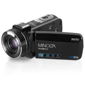 Mn100hdz Minolta 084438962383 1080p Full Hd / 24 Mp Digital Camcorder With 10x Optical Zoom