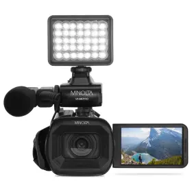 Mn4kpro Minolta 084438962710 4k 60fps Ultra Hd / 64 Mp Autofocus Pro Camcorder Kit With Wifi
