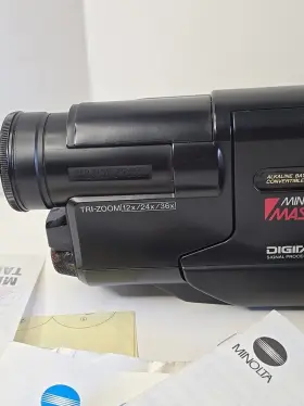 8-832 Minolta Master 8mm Video8 Camcorder Vcr Player Sold As Is Untested #3
