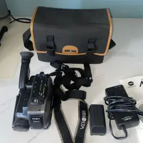 C-518 Minolta Master Video Camera Camcorder Vhs-c Tested. Please Read Vintage
