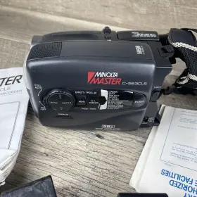 C-563cls Minolta Master Vhsc Camcorder Year 1996-1997 Tested #2