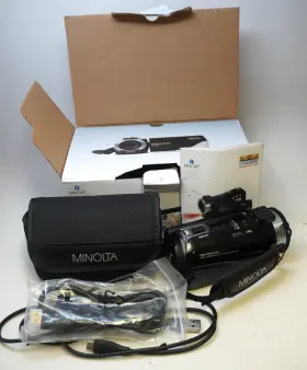 Mn260nv Minolta Camcorder 1080p Full Hd Ir Night Vision