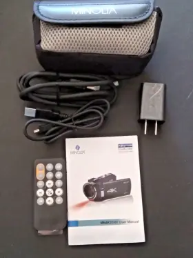Mn4k25nv Minolta 4k Ultra 30mp Night Vision Digital Camcorder - Blue Tested #3