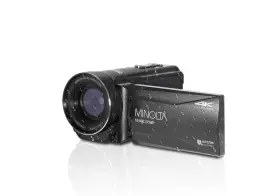 Mn4k300wp-bk Minolta Waterproof Camcorder 4k Ultra Hd Video 56mp Photos 18x Zoom 3 Inch Lcd Screen