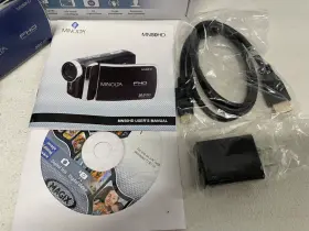 Mn50hd Minolta Digital Camcorder 1080p Full Hd 20mp 3 Inch W Charger And Battery #2