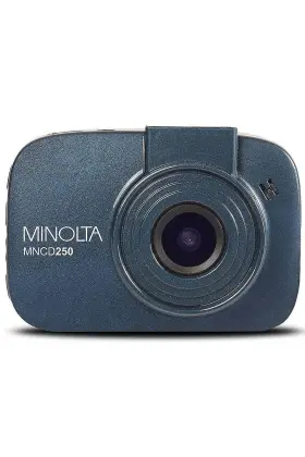 Minolta Mncd250 1080p Car Camcorder With 2.2 Inch Lcd Monitor Blue