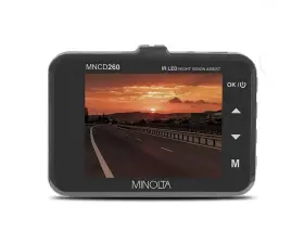Mncd260 Minolta 1080p Night Vision Car Camcorder With 2.2 Inch Lcd Dash Cam Bnib Sealed #2