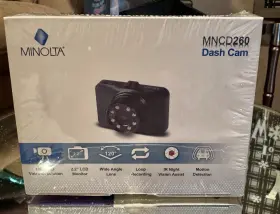 Mncd260 Minolta 1080p Night Vision Car Camcorder With 2.2 Inch Lcd Dash Cam Bnib Sealed #3