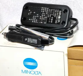 Vbc-400u Minolta Car Battery Cord With Original Box