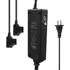 Tap2c-us Moman Tap2c Dual D-tap Charger With 4-pin Xlr Dc Output V-mount/gold-mount Battery