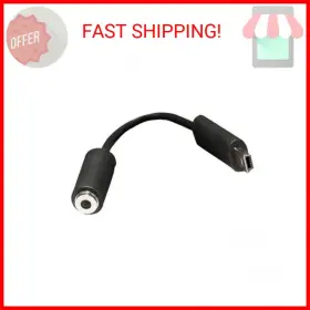 Gma100 Movo 604888901376 3.5mm Female Microphone Adapter Cable To Fit The Gopro Hero3