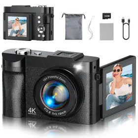Dc03-01 Nemuta 4k Digital Camera For Photography 50mp Vlogging Youtube Compact