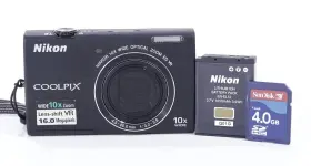 S6200 Nikon Coolpix 16mp Digital Camera - Free Shipping