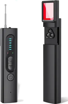Nilone 803173334169 Ai Hidden Camera Detector For Travel 2026 Upgraded Spy Black