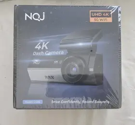 Nqj Dc06 Dash Camera Uhd 4k Built-in Wi-fi Microsd 2.0 Inch Screen Black