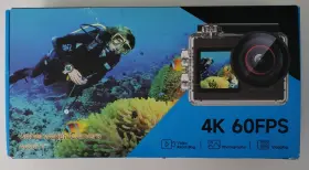 D68m2 Oddv 4k 60fps Underwater Action Camera - Waterproof Vlogging Hd Video Recording