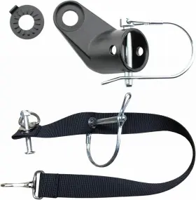 Odier 763214433636 Bike Trailer Hitch Coupler And Strap Kit For Instep Schwinn