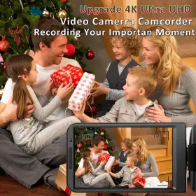 64mp Oiexi 666186954140 Uhd 4k Video Camera Camcorder With 18x Digital Zoom Recor #2