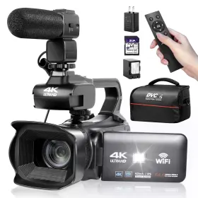 64mp Oiexi 666186954140 Uhd 4k Video Camera Camcorder With 18x Digital Zoom Recor