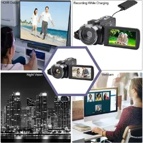 Af6-03 Oiexi 48mp 3.0 Inch Video Camera With Ir Night Vision And 2 Batteries #2
