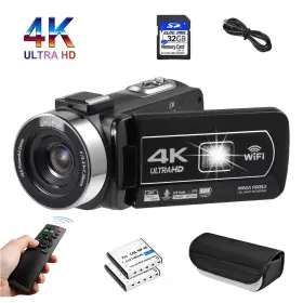 Af6-03 Oiexi 48mp 3.0 Inch Video Camera With Ir Night Vision And 2 Batteries