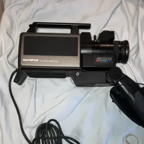 Vx-301u Olympus Vhs Camcorder 6x Optical Zoom Auto Focus Handheld For Parts