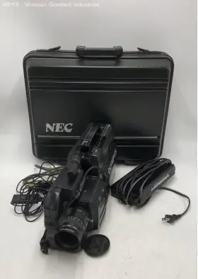 Vx-406-u Olympus Vhs Movie Video Camera As Is