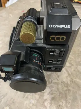 Vx-802-u Olympus Retro Vintage 8mm Movie 8 Camcorder Japan 1987-1989 Untested #3