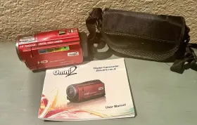 Egi-hd930 Omni2 Omni 2 20 Mega Pixel Digital Video Camera Camcorder Red Model