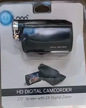 Onn 681131279901 1280 X 720 Hd Video Digital Camcorder 2.0 Inch Screen With 2x Zoom