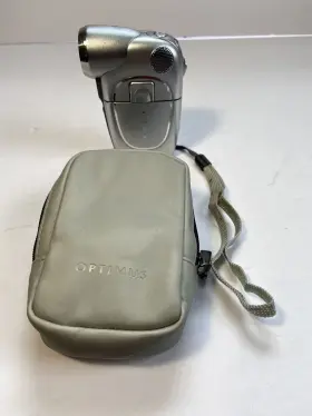 16-3899 Optimus 5-in-1 Digital Video Camcorder Camera With Case Tested And Works