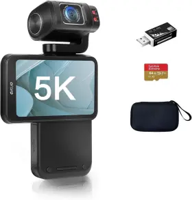 Ordro 602822803465 M3 5k Video Camera Camcorder Wifi Ir Night Vision Handheld 3.5ftft