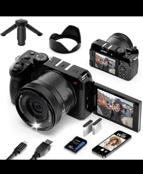 D130 Ordro Digital Video And Still Camera Webcam 4k 60fps 18x Zoom Social Media