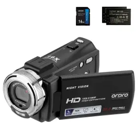 Hdv-v12 Ordro Camcorders Hd 1080p Video Camera Recorder Infrared Night Vision Camer
