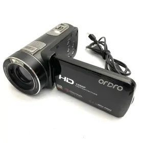 Hdv-z8 Ordro 24mp Digital Video Camcorder Hd1080p Touch Screen Cable Tested