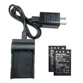 Hdr-ac3 Ordro Np-120 Battery And Charger For Camcorder Included 2 1700mah Lithium