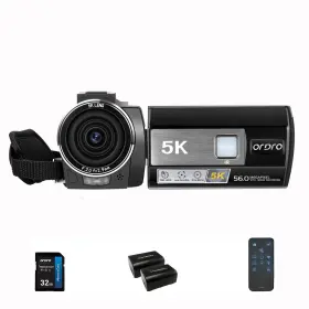 Ordro-ae20 Ordro 5k Video Camera Camcorder Wifi Night Vision Vlogging For Youtube 4k C