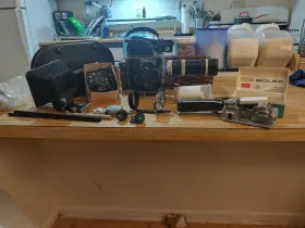 258411 Paillard Bolex H16 M Prestine Condition All Parts Work Perfect Collector Edition