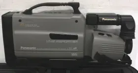 Ag-188p Panasonic Tested Working Ag-188 Vhs Reporter Camcorder #3