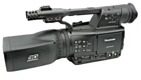 Ag-3da1p Panasonic Integrated Twin-lens 3d Camcorder #3