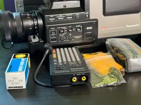 Ag-450 Panasonic Vintage S-vhs Video Camcorder With Hard Case And A/c Adapter #2