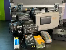 Ag-450 Panasonic Vintage S-vhs Video Camcorder With Hard Case And A/c Adapter