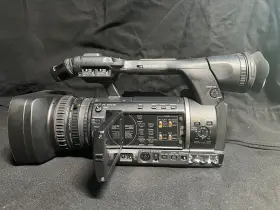 Ag-ac160p Panasonic Professional Camcorder Xxxxhours With Mic Charger Batteries #3